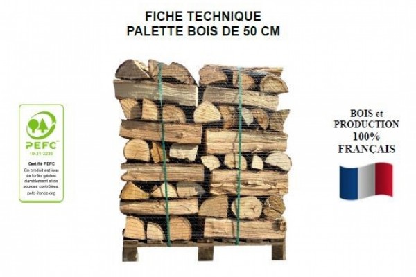 Buches traditionnelles 50cm 1200 dm3